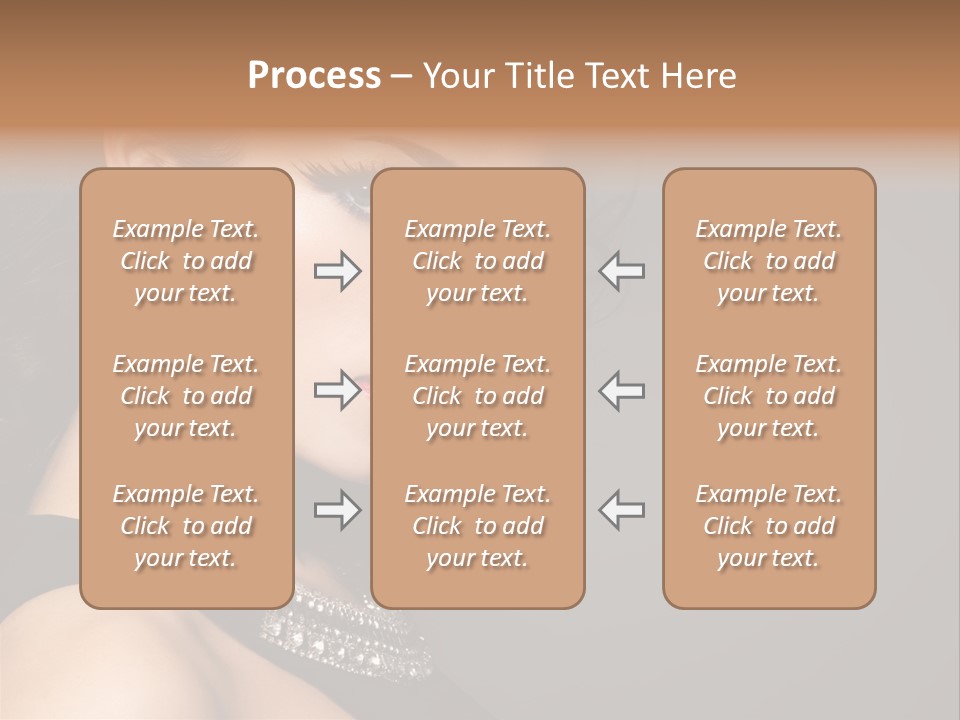 Beauty Portrait Attractive PowerPoint Template