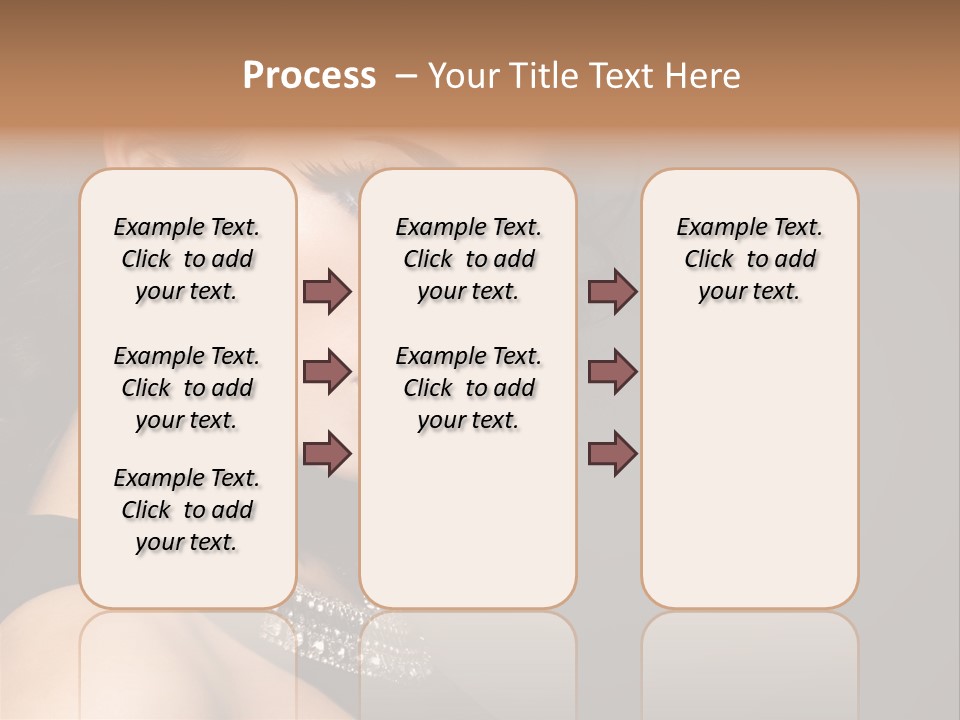 Beauty Portrait Attractive PowerPoint Template