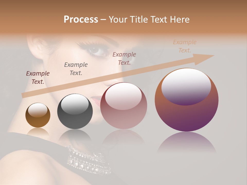 Beauty Portrait Attractive PowerPoint Template