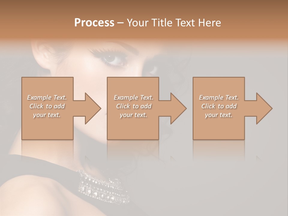 Beauty Portrait Attractive PowerPoint Template