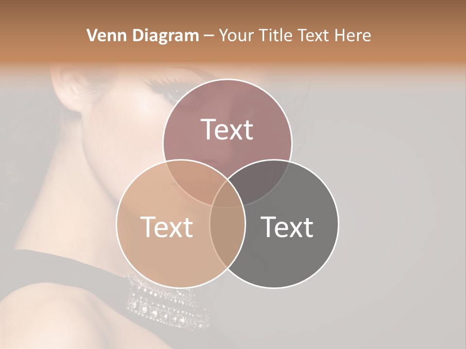 Beauty Portrait Attractive PowerPoint Template