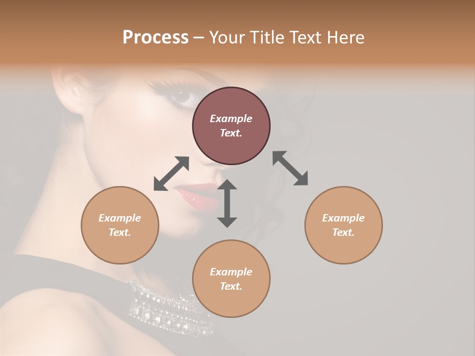 Beauty Portrait Attractive PowerPoint Template