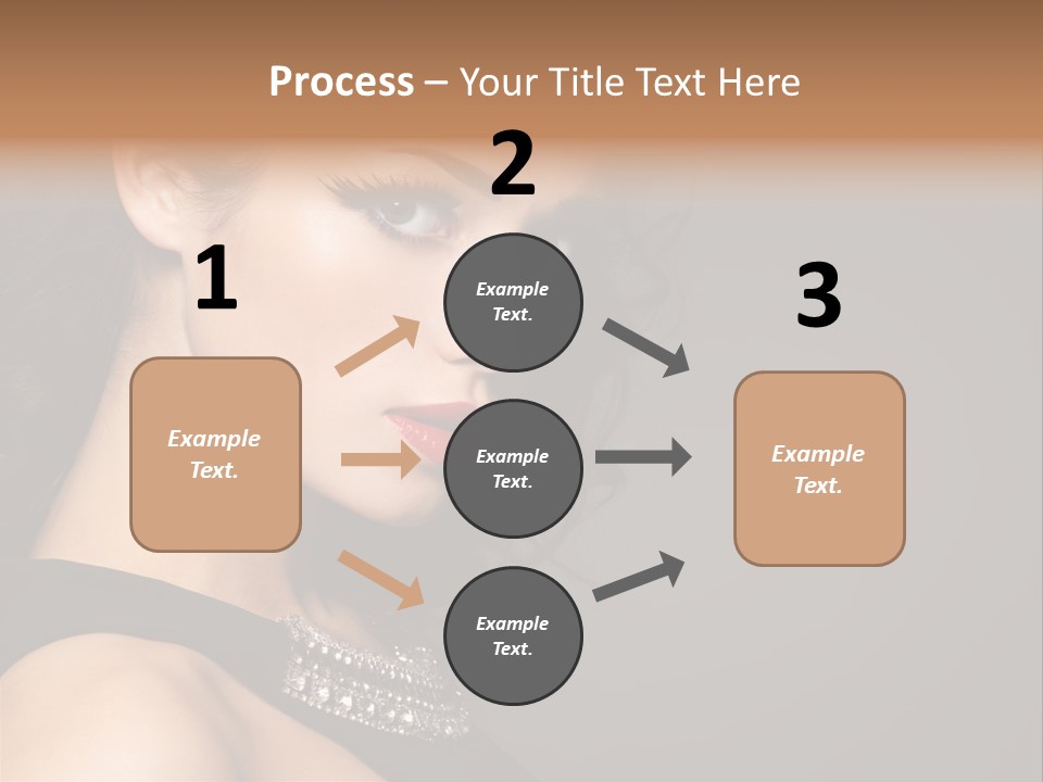 Beauty Portrait Attractive PowerPoint Template