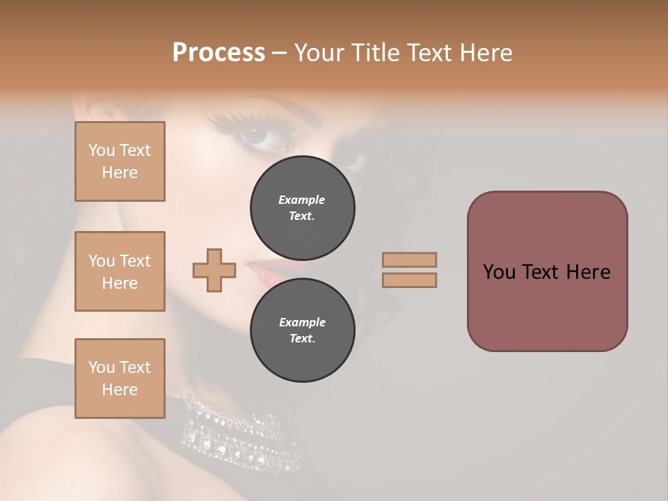 Beauty Portrait Attractive PowerPoint Template