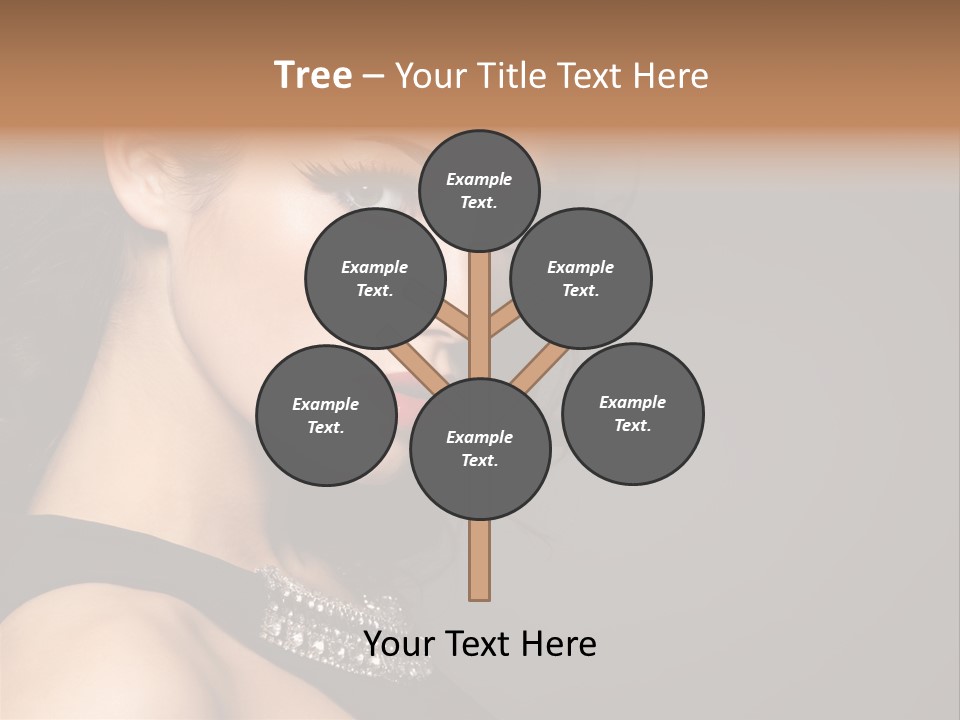 Beauty Portrait Attractive PowerPoint Template