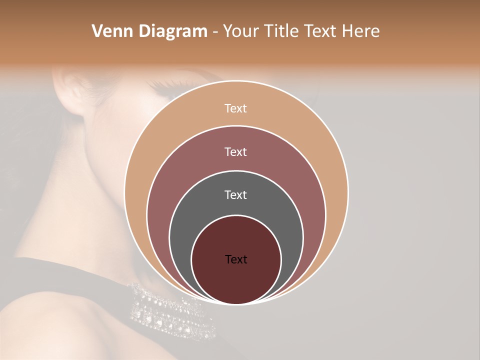 Beauty Portrait Attractive PowerPoint Template