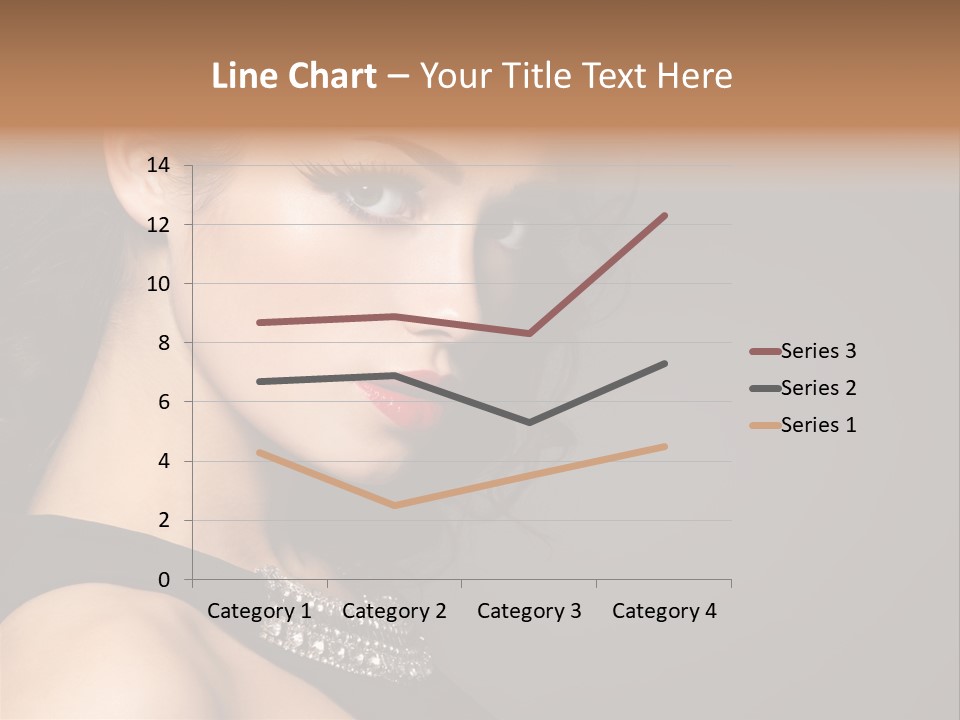 Beauty Portrait Attractive PowerPoint Template