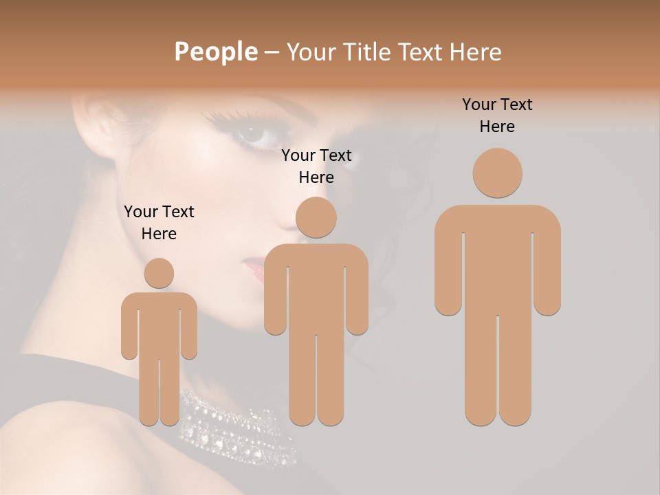 Beauty Portrait Attractive PowerPoint Template