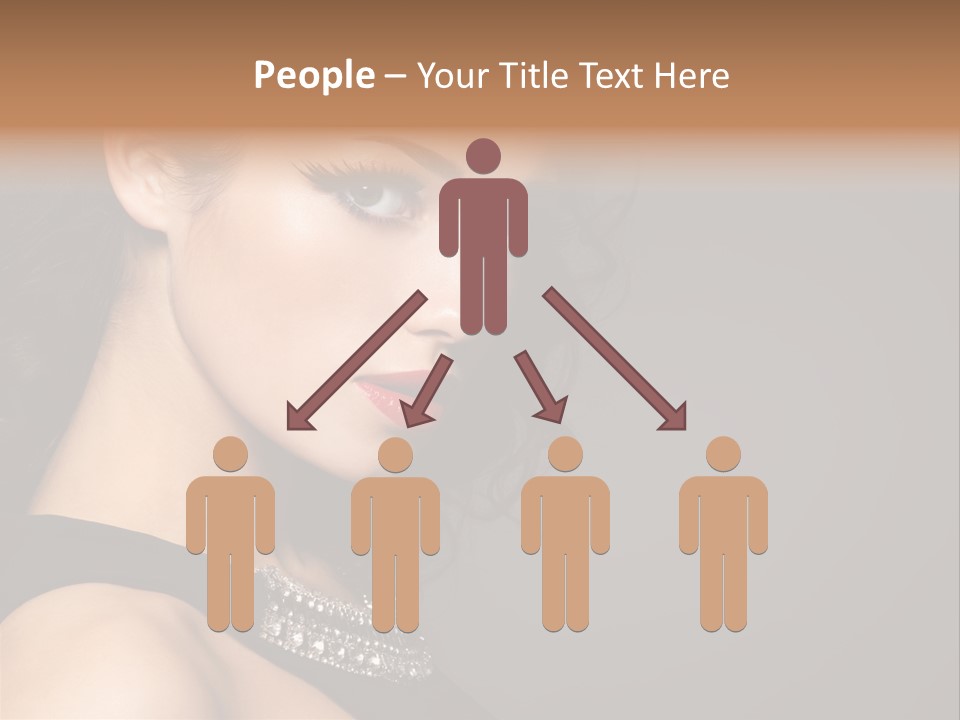 Beauty Portrait Attractive PowerPoint Template