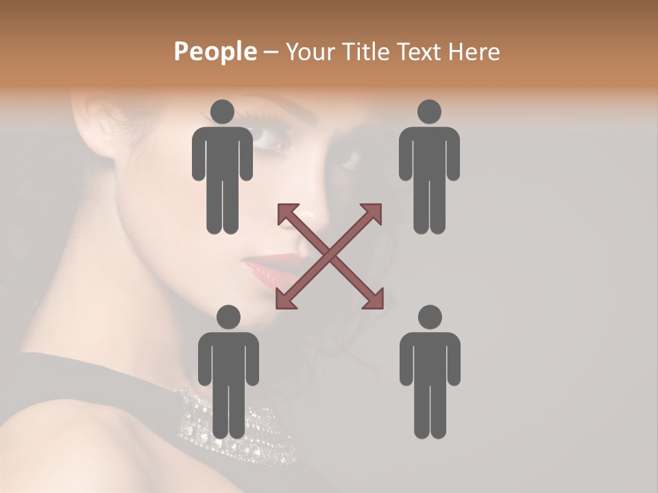 Beauty Portrait Attractive PowerPoint Template