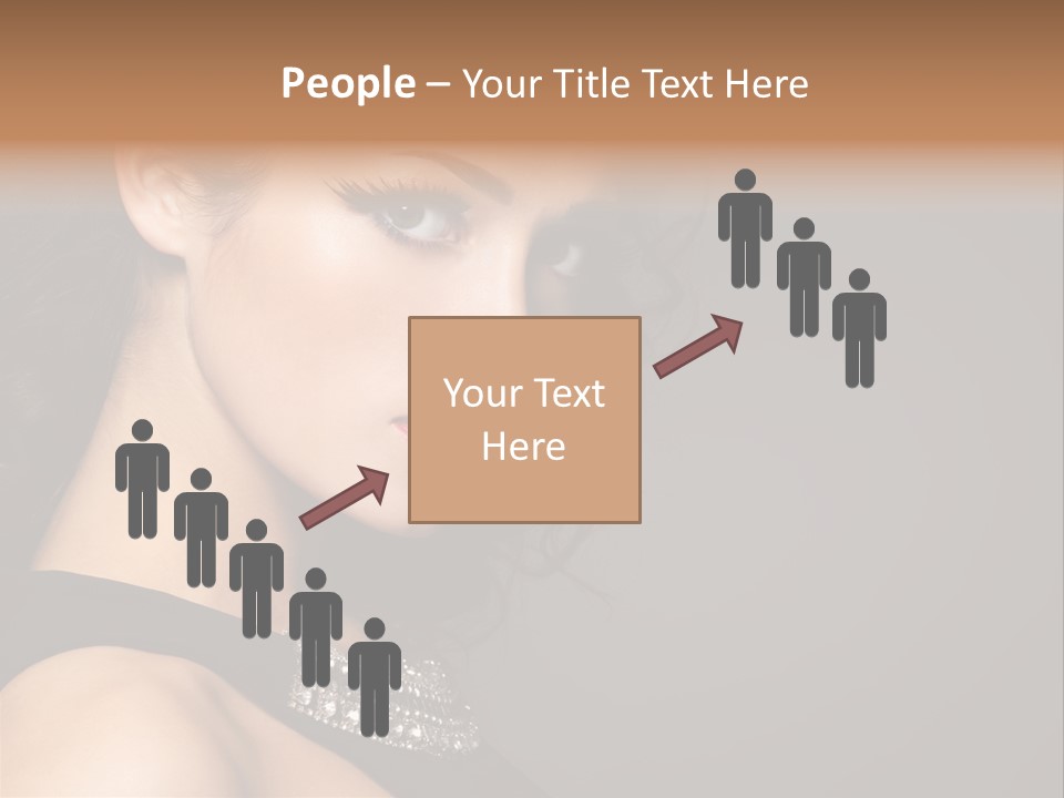 Beauty Portrait Attractive PowerPoint Template