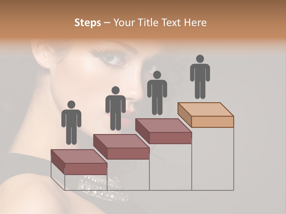 Beauty Portrait Attractive PowerPoint Template