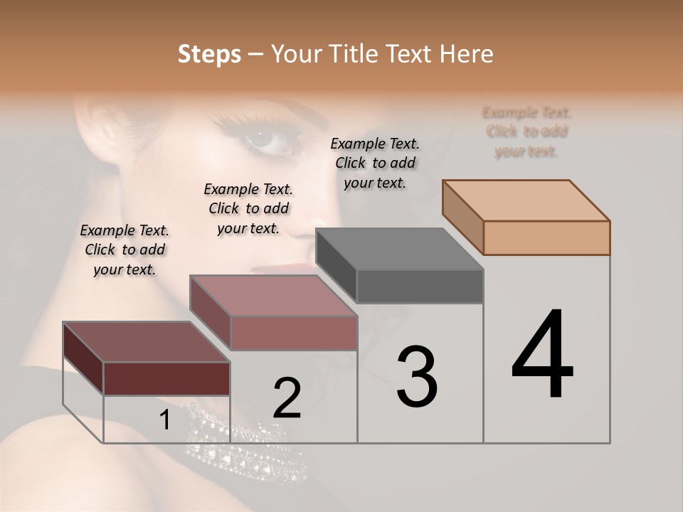Beauty Portrait Attractive PowerPoint Template