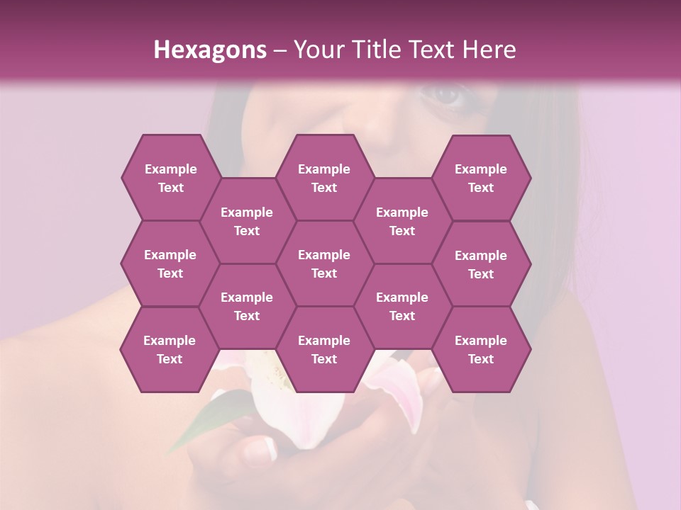 Adult Portrait Female PowerPoint Template