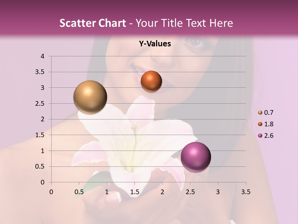 Adult Portrait Female PowerPoint Template