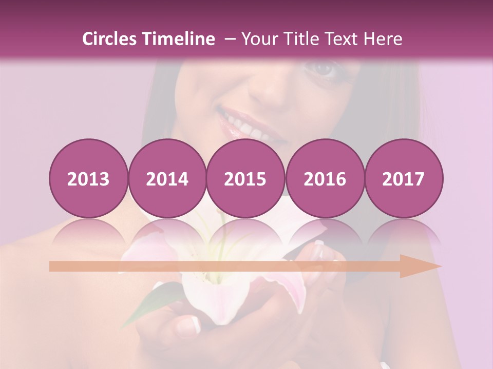 Adult Portrait Female PowerPoint Template