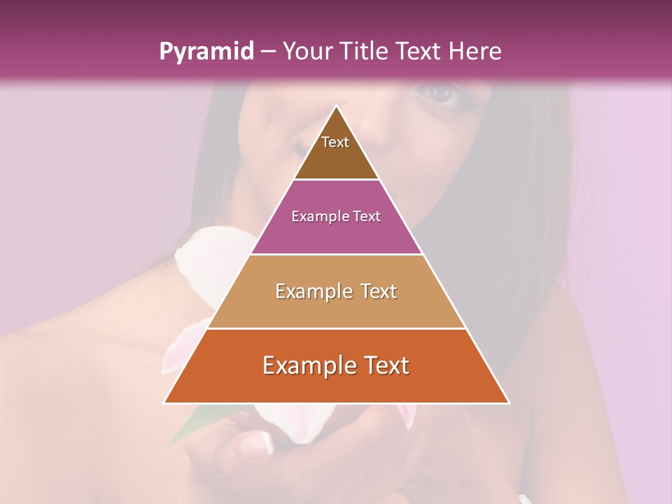 Adult Portrait Female PowerPoint Template