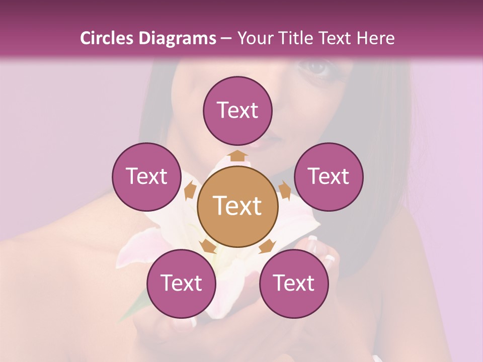 Adult Portrait Female PowerPoint Template