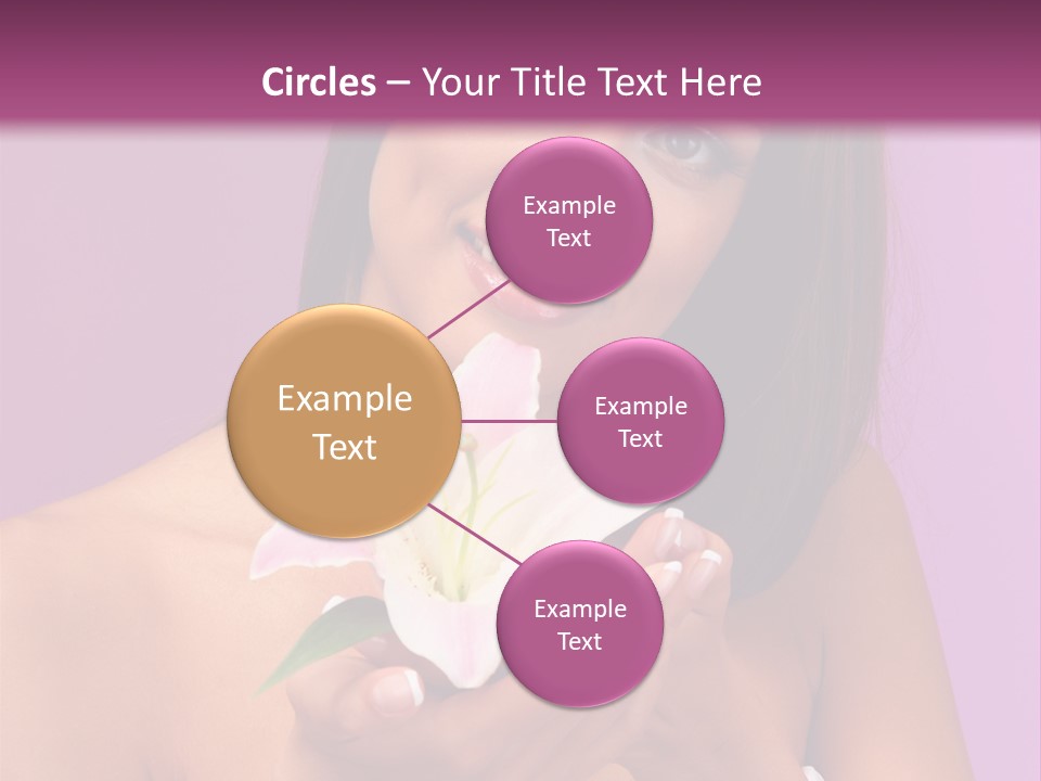 Adult Portrait Female PowerPoint Template