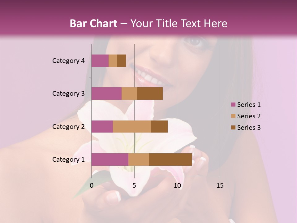 Adult Portrait Female PowerPoint Template