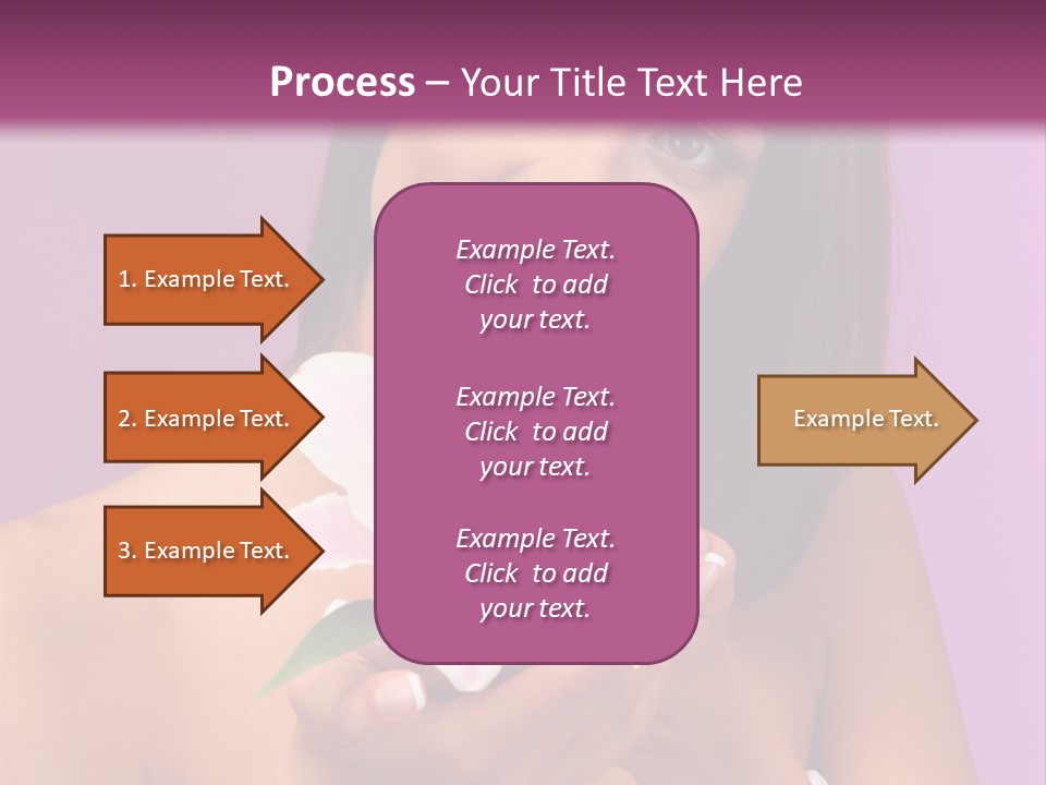 Adult Portrait Female PowerPoint Template