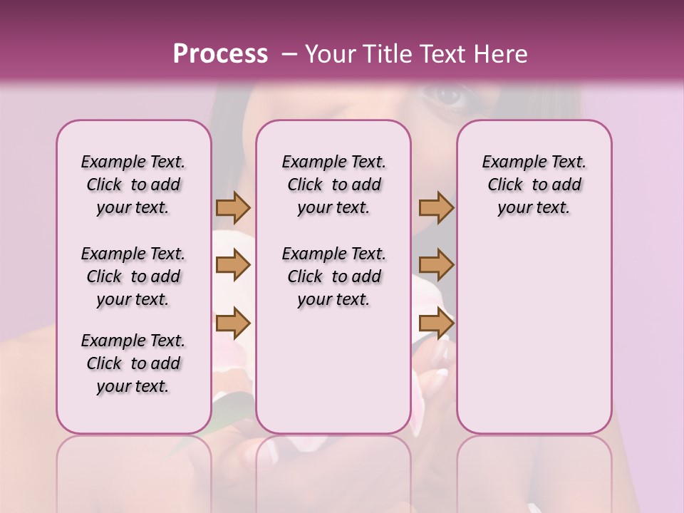 Adult Portrait Female PowerPoint Template
