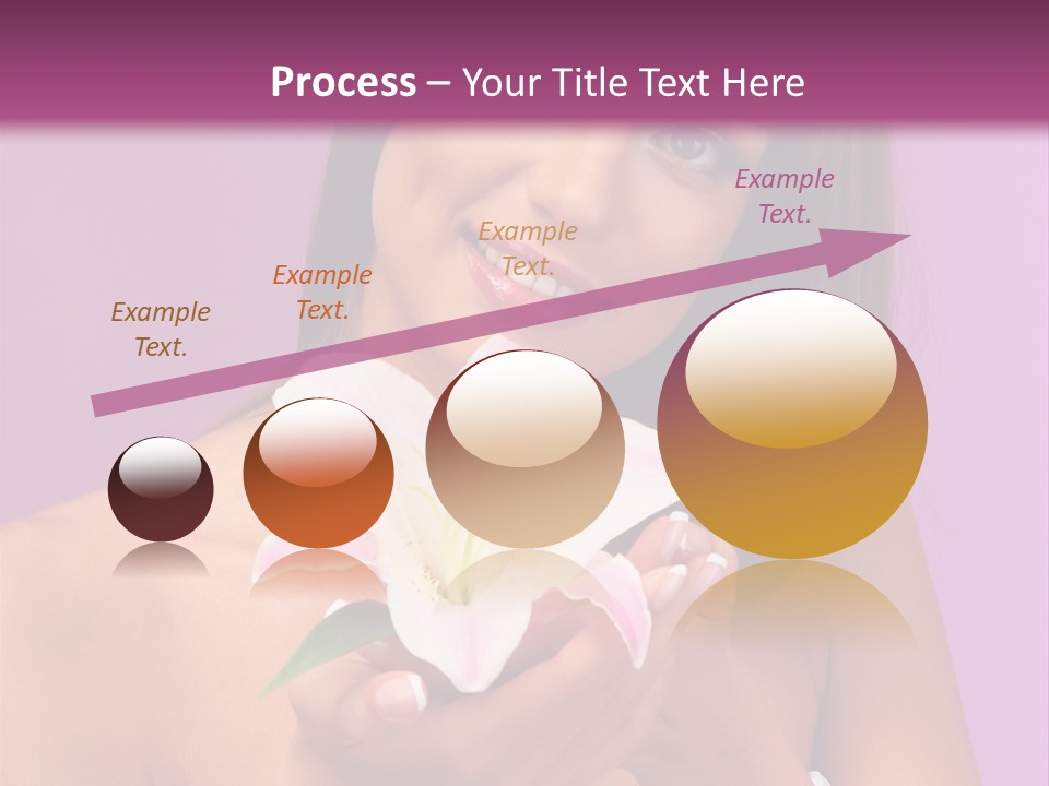 Adult Portrait Female PowerPoint Template