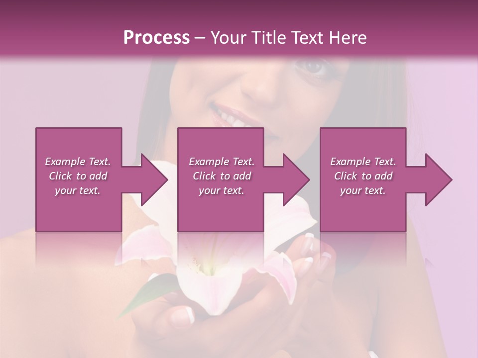 Adult Portrait Female PowerPoint Template