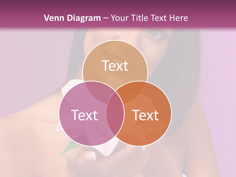 Adult Portrait Female PowerPoint Template