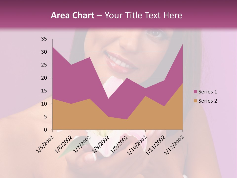 Adult Portrait Female PowerPoint Template