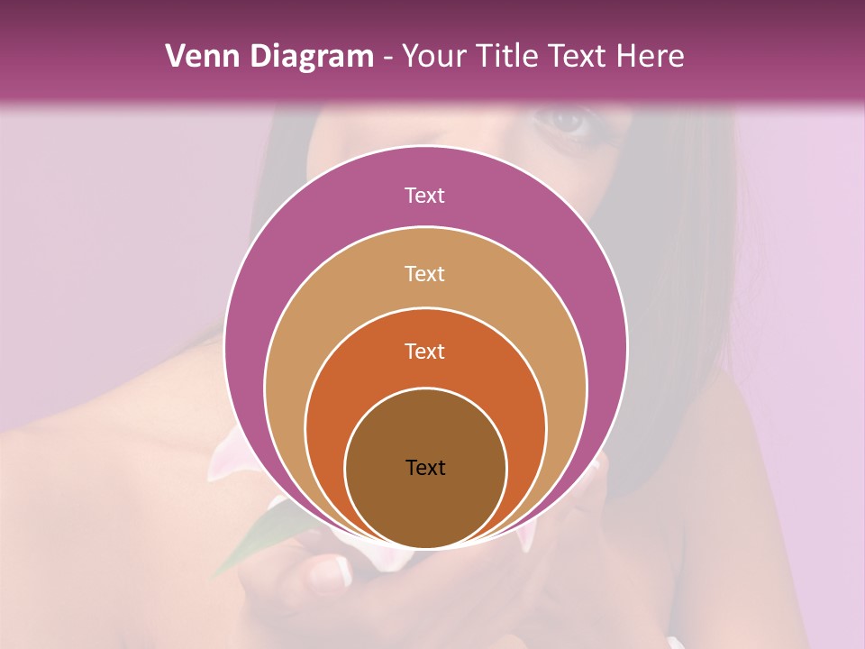 Adult Portrait Female PowerPoint Template