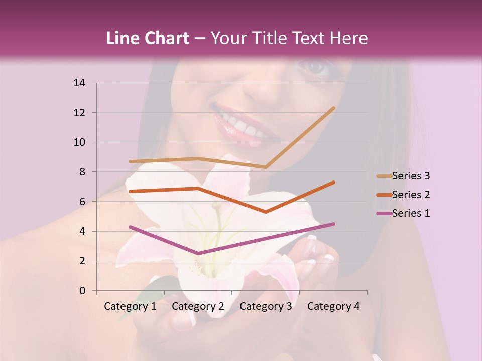 Adult Portrait Female PowerPoint Template