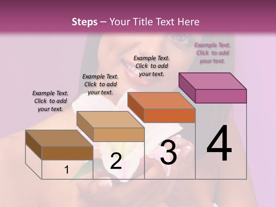 Adult Portrait Female PowerPoint Template