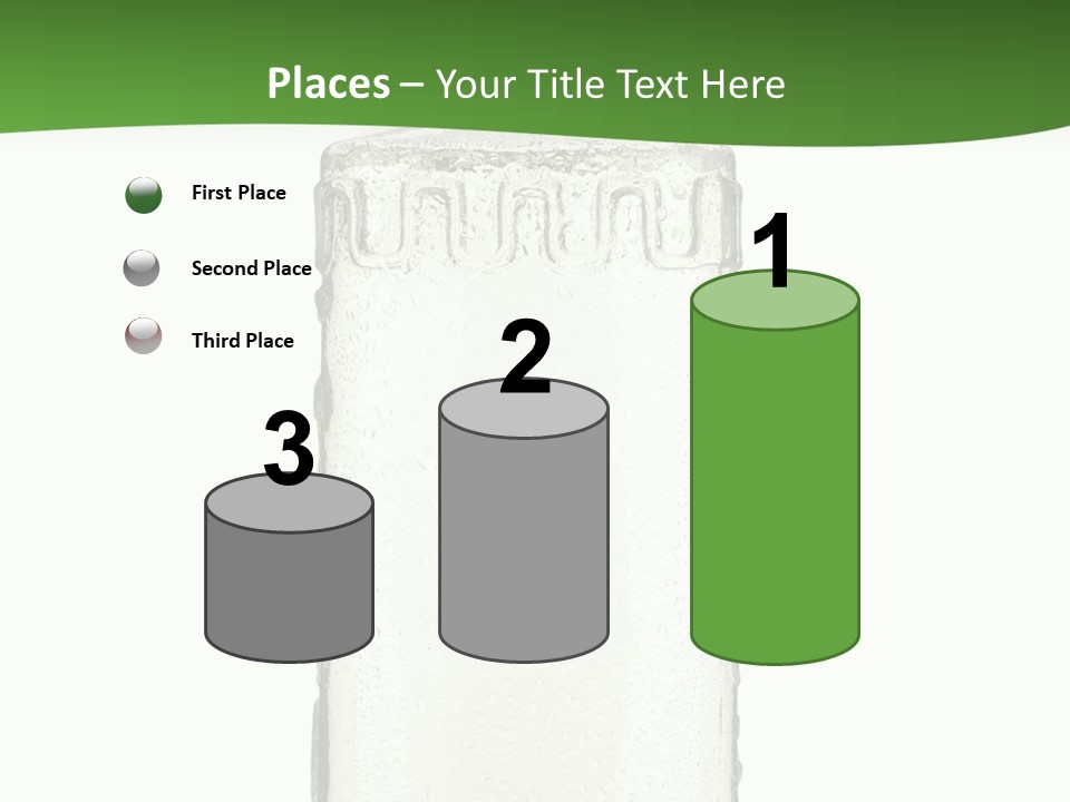 Background Isolated Garnish PowerPoint Template