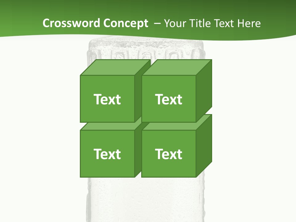 Background Isolated Garnish PowerPoint Template
