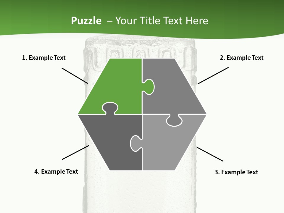 Background Isolated Garnish PowerPoint Template