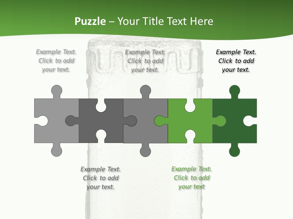 Background Isolated Garnish PowerPoint Template