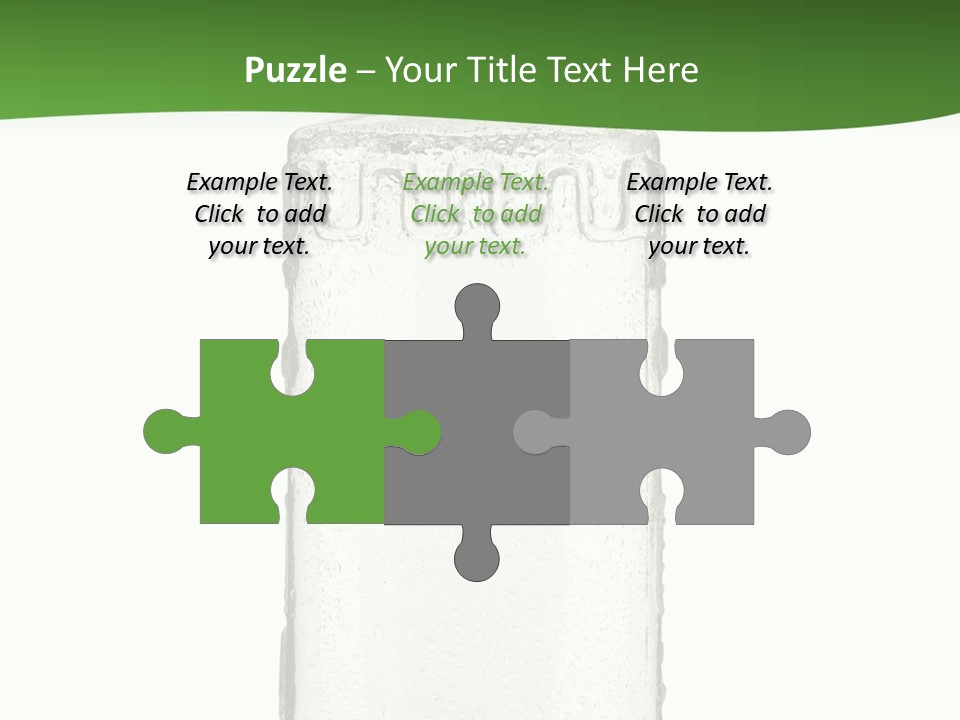 Background Isolated Garnish PowerPoint Template