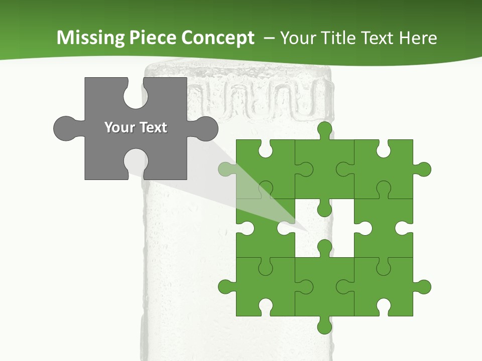 Background Isolated Garnish PowerPoint Template