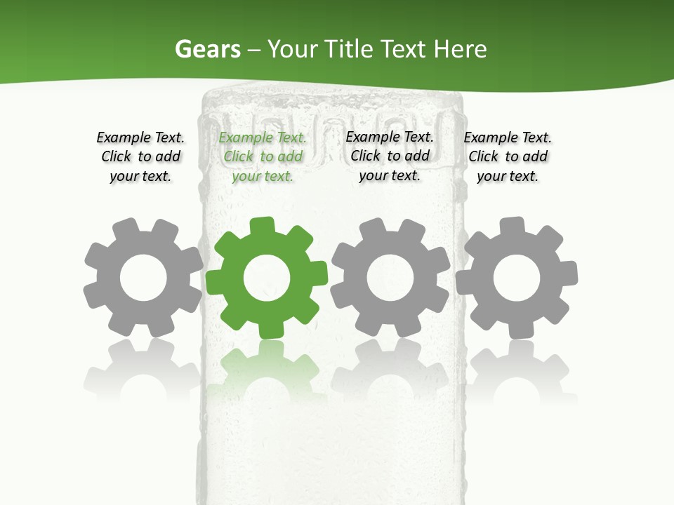 Background Isolated Garnish PowerPoint Template