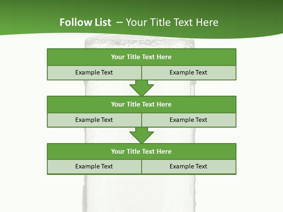 Background Isolated Garnish PowerPoint Template