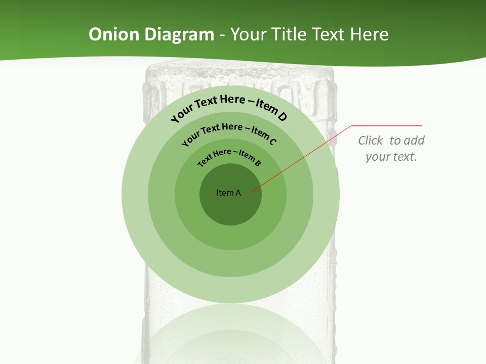 Background Isolated Garnish PowerPoint Template