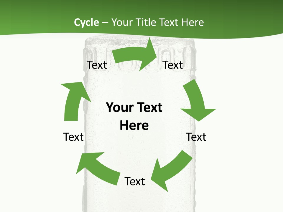Background Isolated Garnish PowerPoint Template