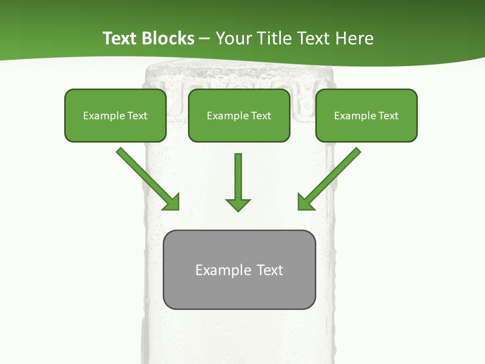 Background Isolated Garnish PowerPoint Template