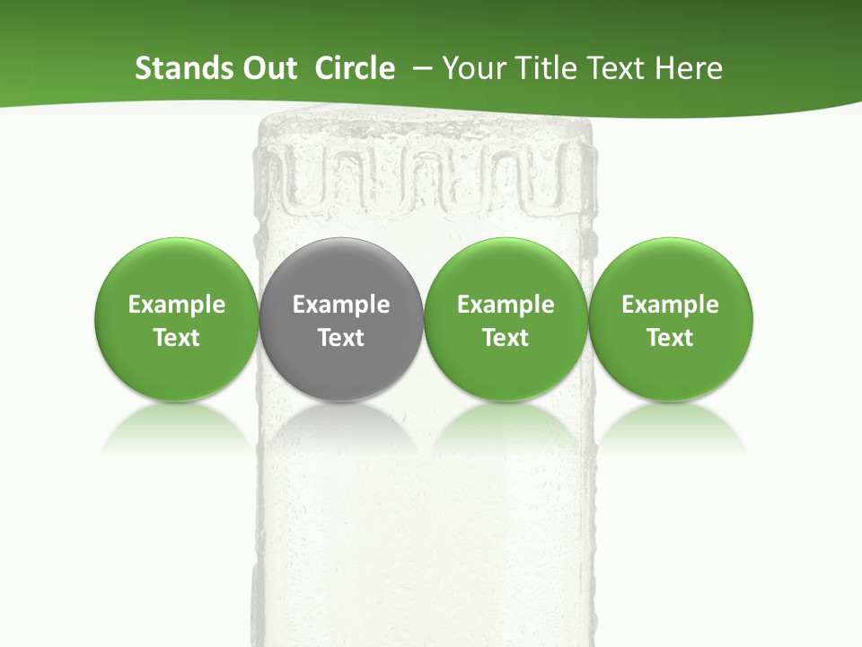 Background Isolated Garnish PowerPoint Template