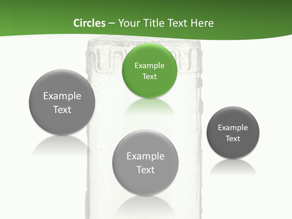 Background Isolated Garnish PowerPoint Template