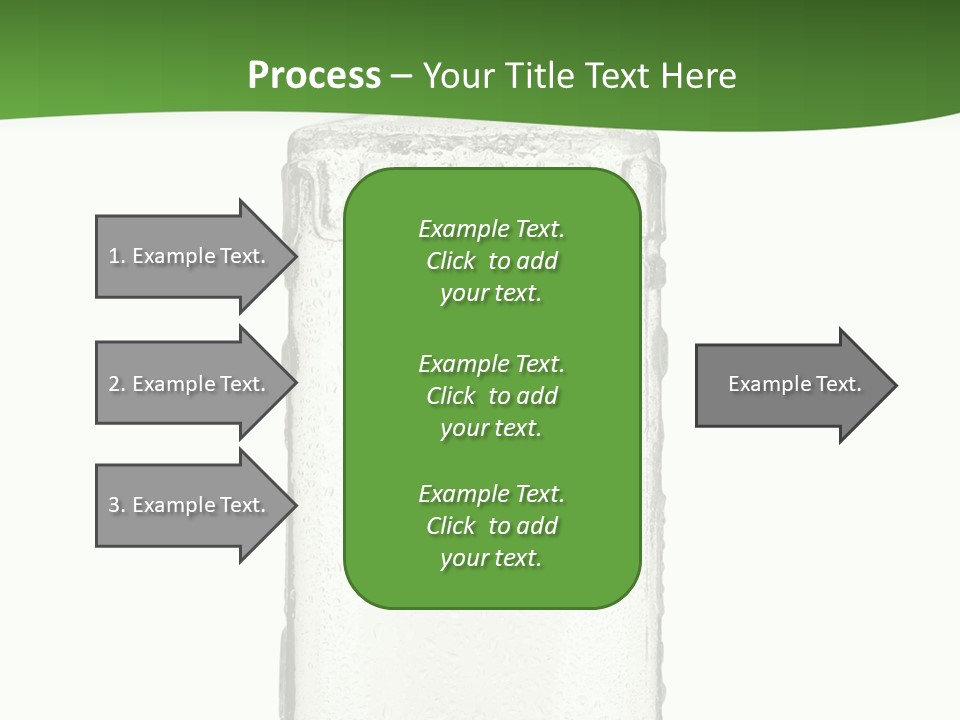 Background Isolated Garnish PowerPoint Template