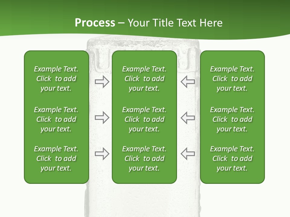 Background Isolated Garnish PowerPoint Template