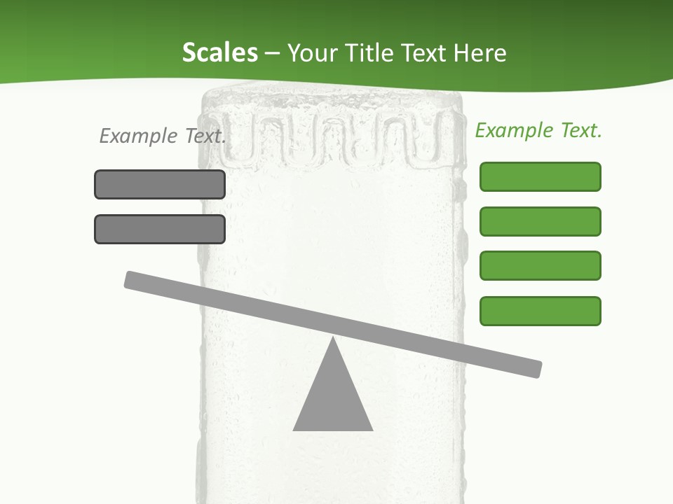 Background Isolated Garnish PowerPoint Template