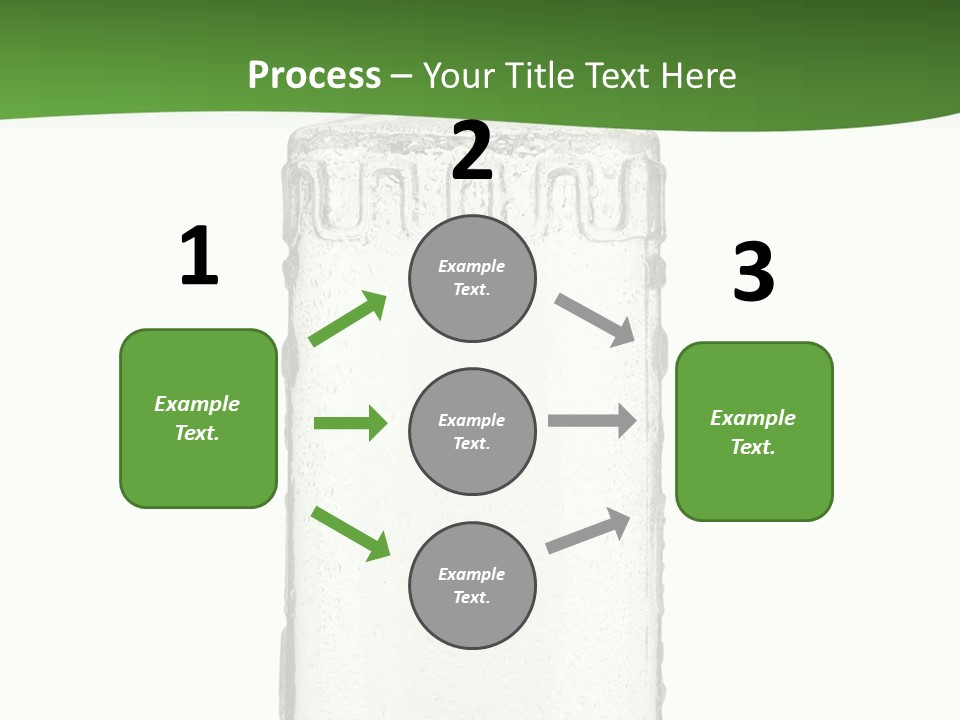 Background Isolated Garnish PowerPoint Template